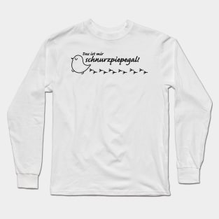 Funny chick-string beepegal Long Sleeve T-Shirt
